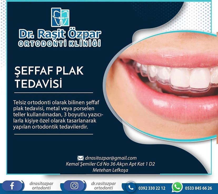 şeffaf plak tedavisi
